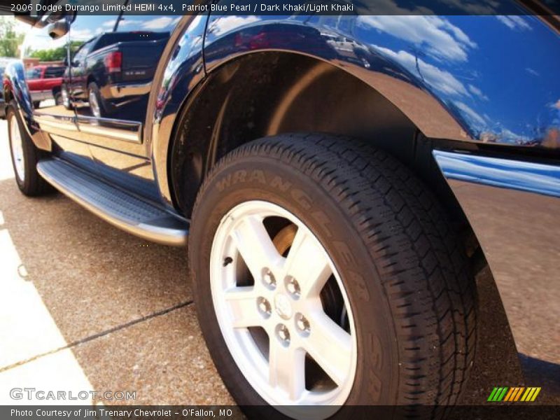 Patriot Blue Pearl / Dark Khaki/Light Khaki 2006 Dodge Durango Limited HEMI 4x4
