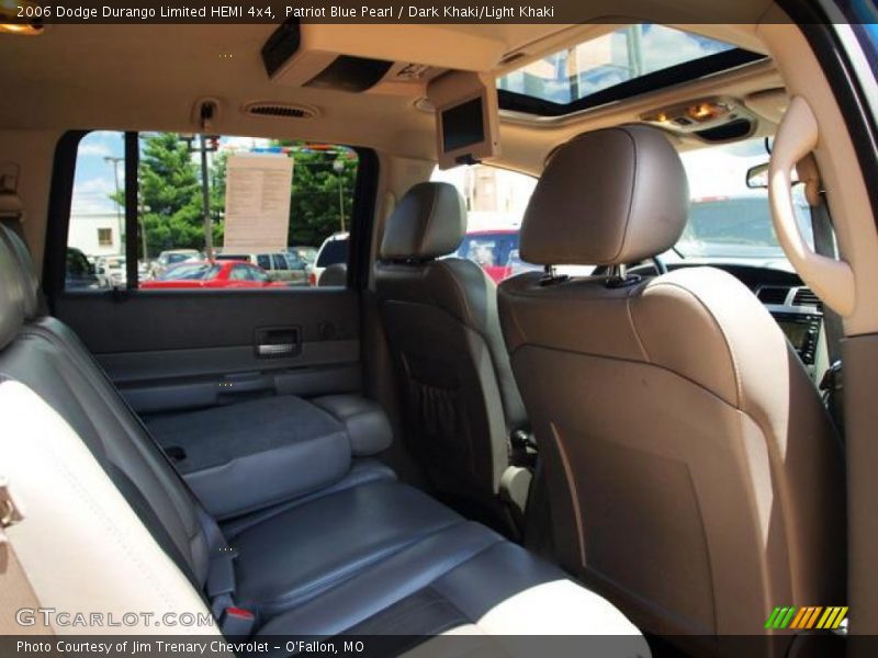 Patriot Blue Pearl / Dark Khaki/Light Khaki 2006 Dodge Durango Limited HEMI 4x4