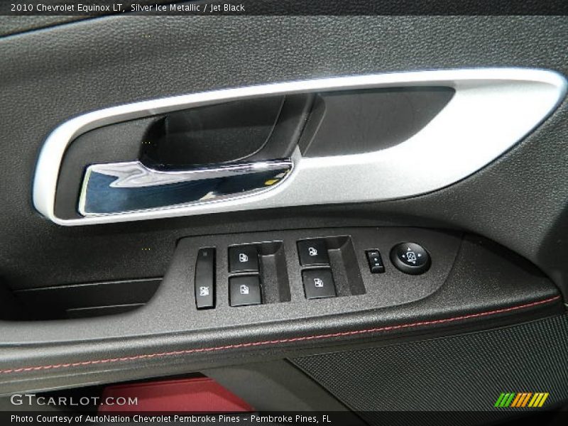 Silver Ice Metallic / Jet Black 2010 Chevrolet Equinox LT