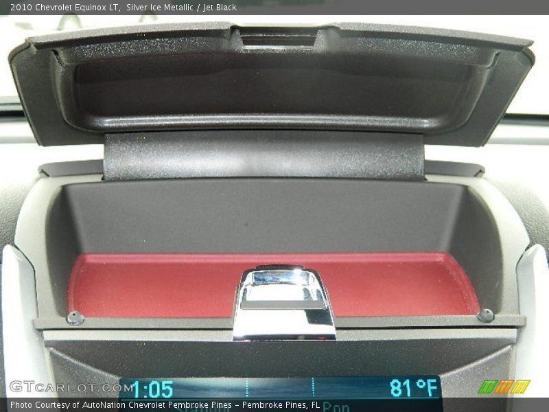 Silver Ice Metallic / Jet Black 2010 Chevrolet Equinox LT