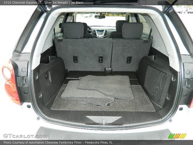 Silver Ice Metallic / Jet Black 2010 Chevrolet Equinox LT
