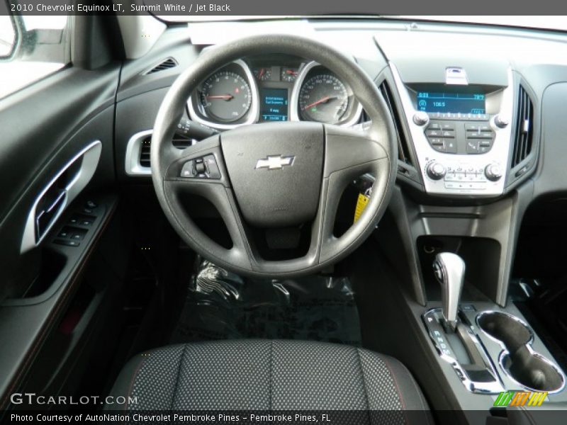 Summit White / Jet Black 2010 Chevrolet Equinox LT