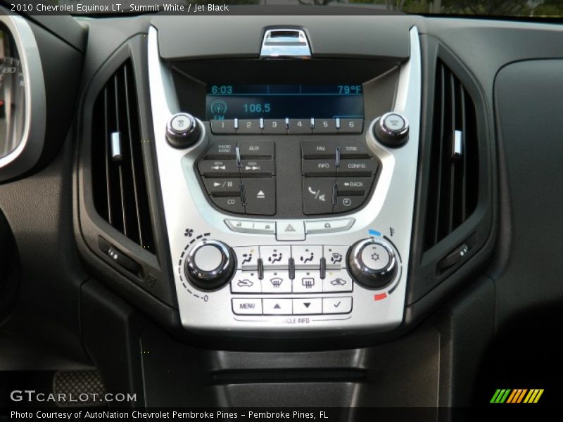 Summit White / Jet Black 2010 Chevrolet Equinox LT