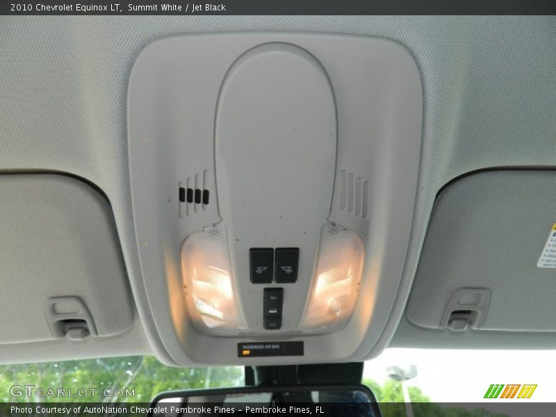 Summit White / Jet Black 2010 Chevrolet Equinox LT
