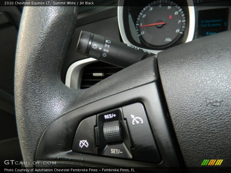 Summit White / Jet Black 2010 Chevrolet Equinox LT