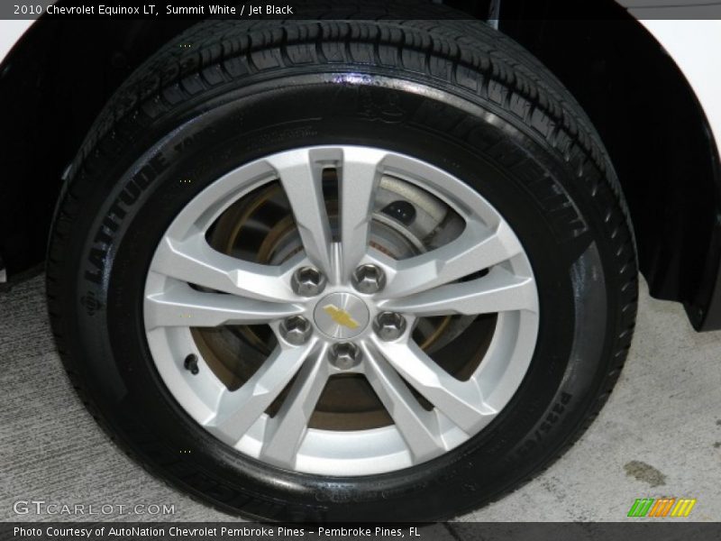 Summit White / Jet Black 2010 Chevrolet Equinox LT