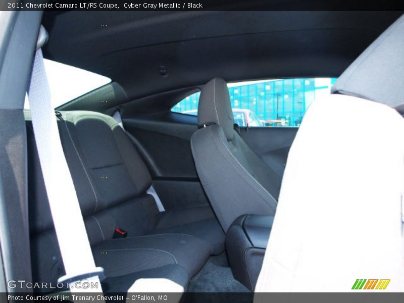 Cyber Gray Metallic / Black 2011 Chevrolet Camaro LT/RS Coupe