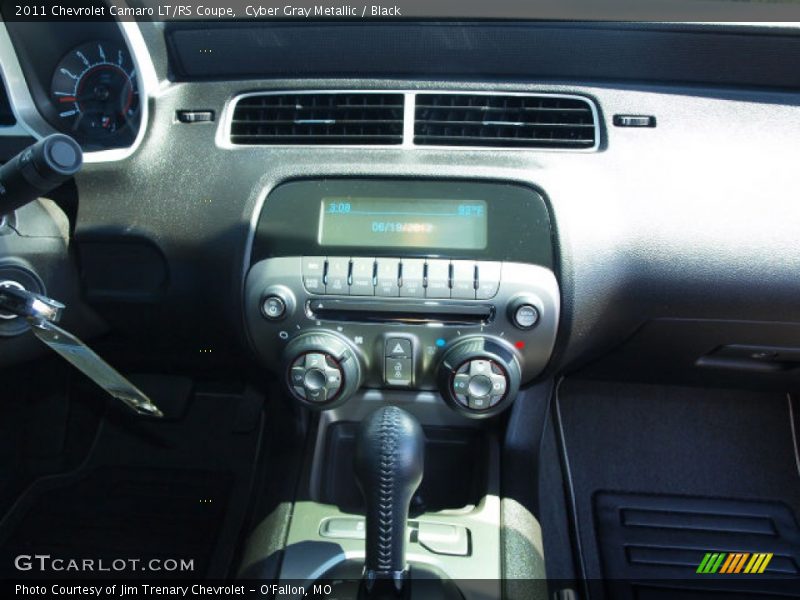 Cyber Gray Metallic / Black 2011 Chevrolet Camaro LT/RS Coupe