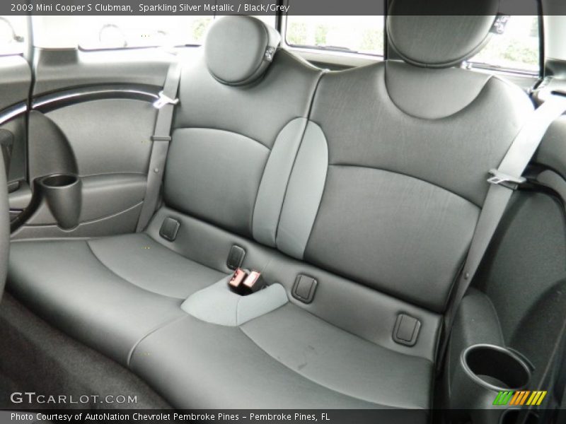 Sparkling Silver Metallic / Black/Grey 2009 Mini Cooper S Clubman