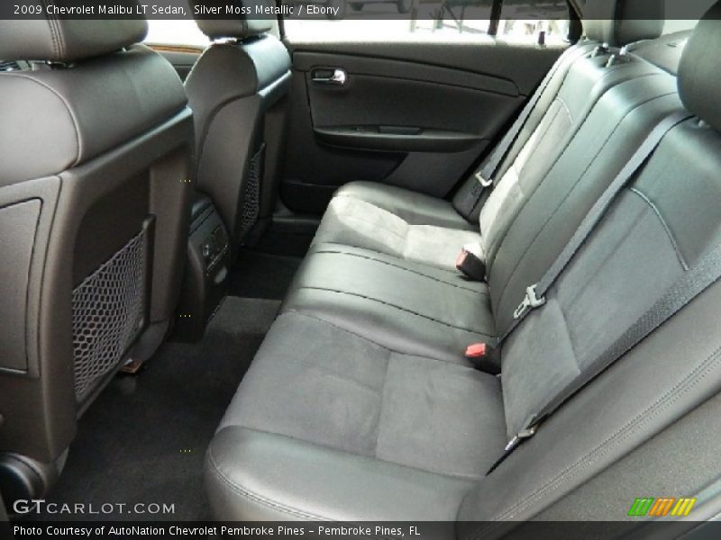 Silver Moss Metallic / Ebony 2009 Chevrolet Malibu LT Sedan