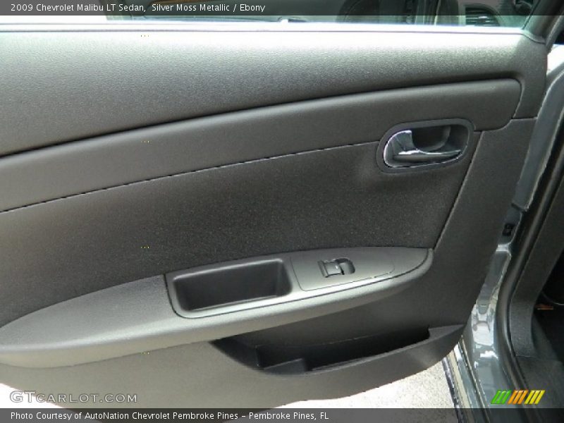 Silver Moss Metallic / Ebony 2009 Chevrolet Malibu LT Sedan