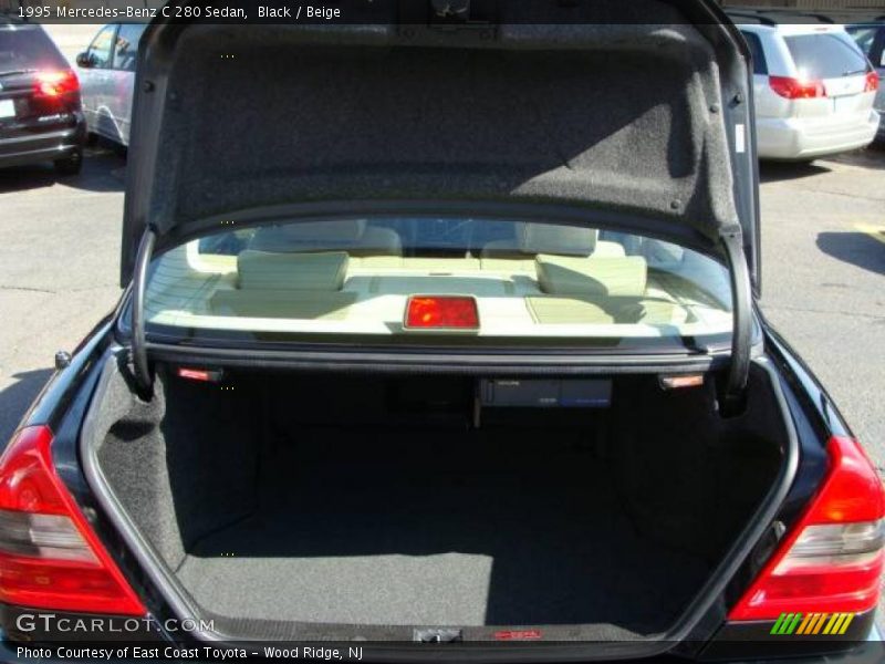 Black / Beige 1995 Mercedes-Benz C 280 Sedan