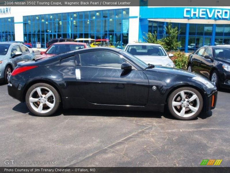 Magnetic Black Pearl / Charcoal Leather 2006 Nissan 350Z Touring Coupe