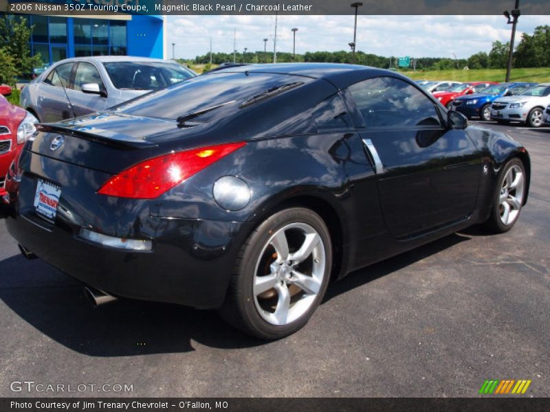 Magnetic Black Pearl / Charcoal Leather 2006 Nissan 350Z Touring Coupe