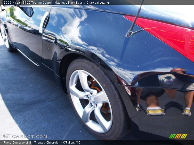Magnetic Black Pearl / Charcoal Leather 2006 Nissan 350Z Touring Coupe