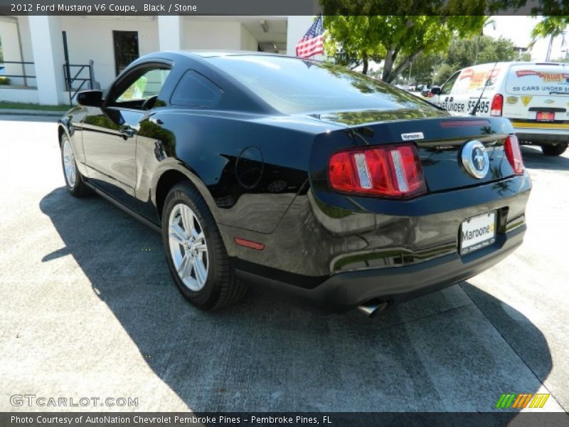 Black / Stone 2012 Ford Mustang V6 Coupe
