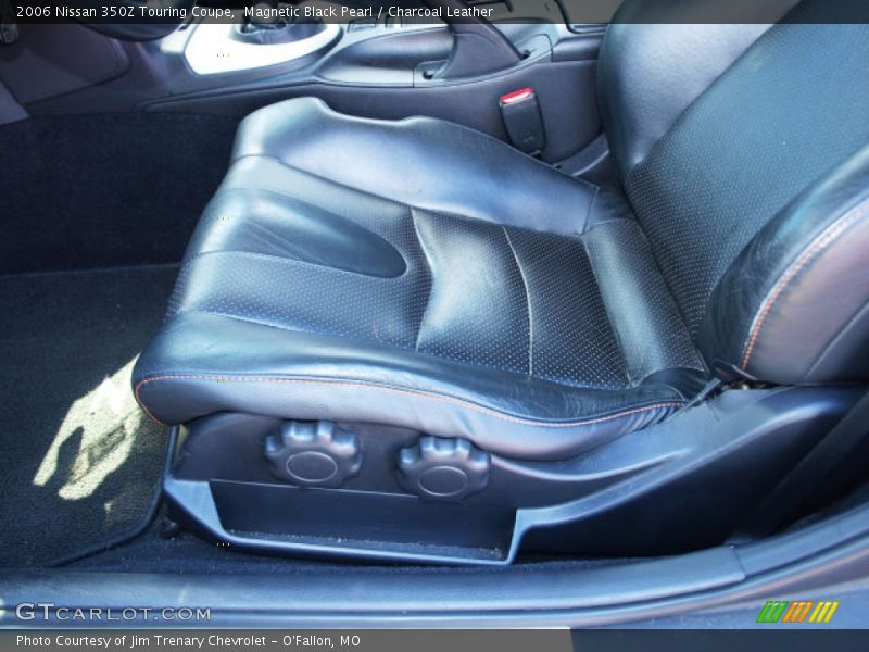 Magnetic Black Pearl / Charcoal Leather 2006 Nissan 350Z Touring Coupe