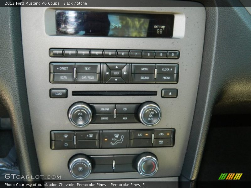 Black / Stone 2012 Ford Mustang V6 Coupe