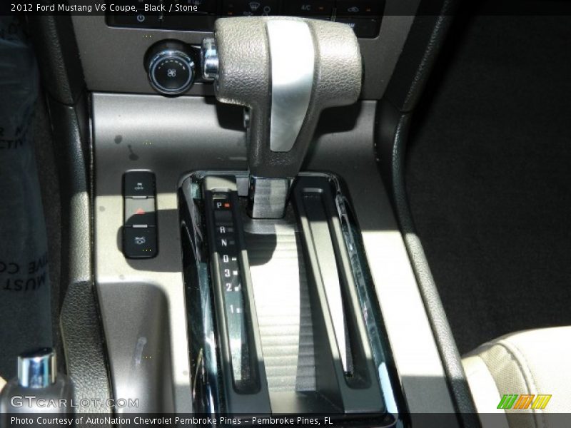 Black / Stone 2012 Ford Mustang V6 Coupe