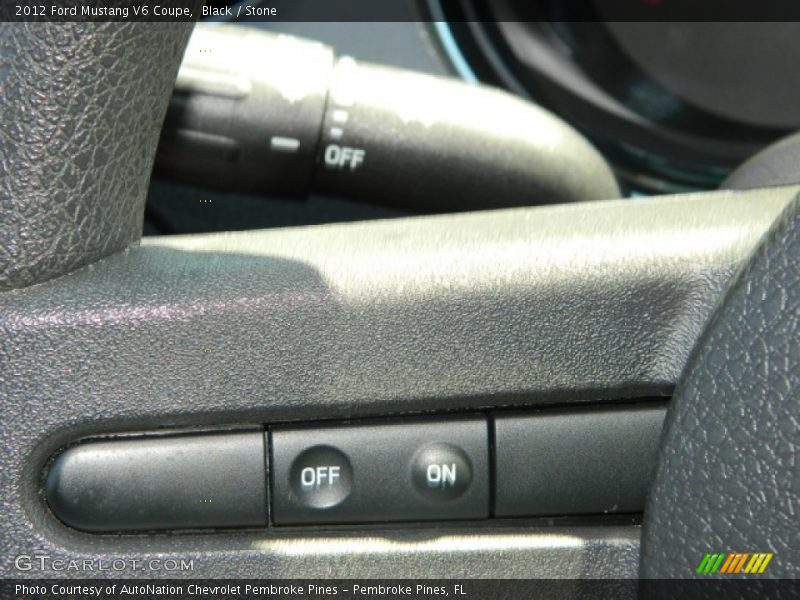 Black / Stone 2012 Ford Mustang V6 Coupe