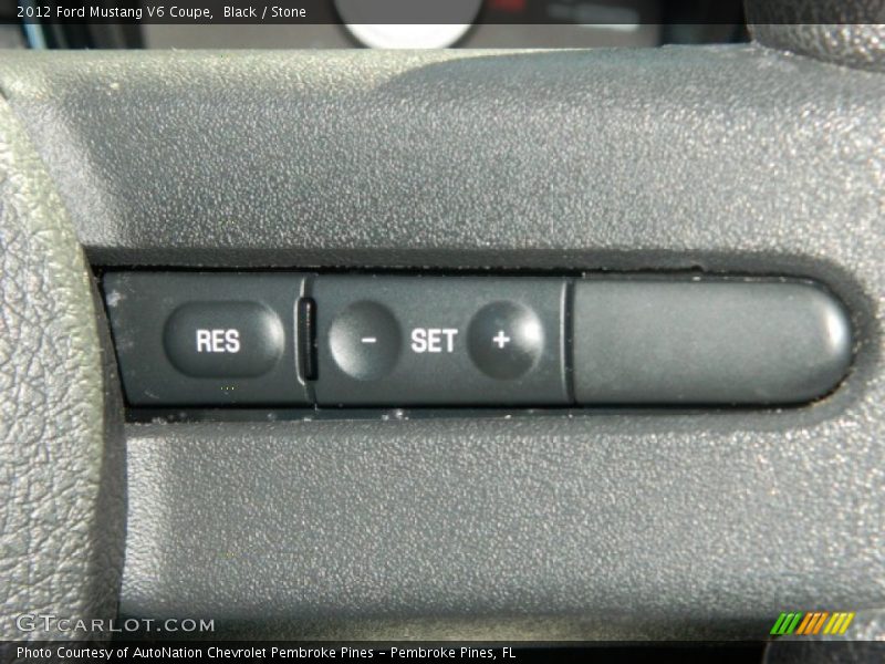 Black / Stone 2012 Ford Mustang V6 Coupe