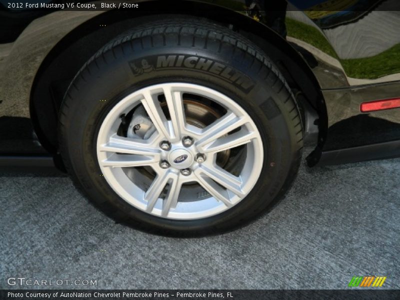 Black / Stone 2012 Ford Mustang V6 Coupe