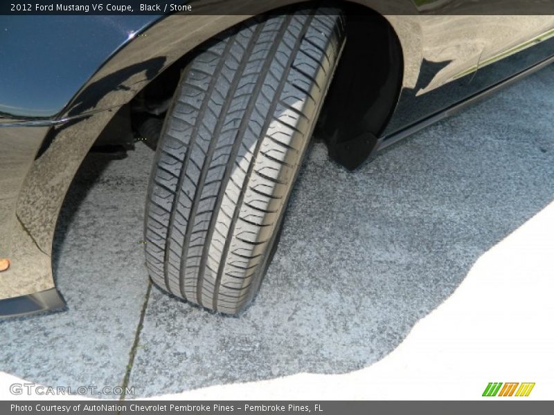 Black / Stone 2012 Ford Mustang V6 Coupe