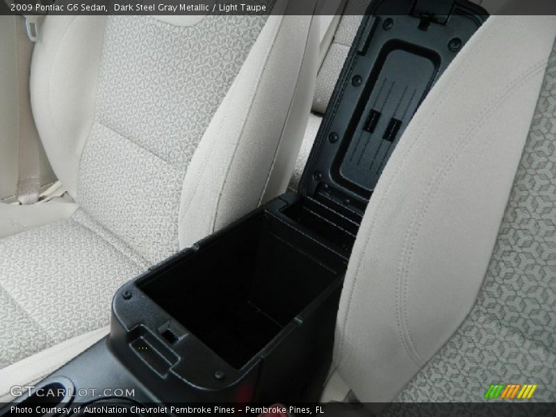 Dark Steel Gray Metallic / Light Taupe 2009 Pontiac G6 Sedan