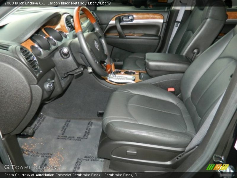 Carbon Black Metallic / Ebony/Ebony 2008 Buick Enclave CX