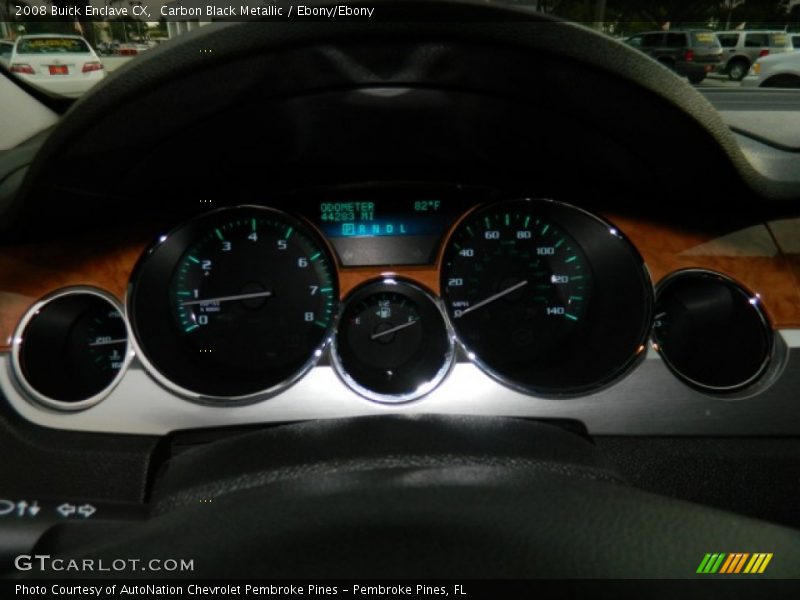 Carbon Black Metallic / Ebony/Ebony 2008 Buick Enclave CX