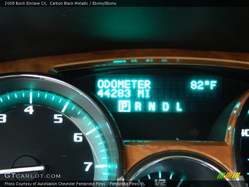 Carbon Black Metallic / Ebony/Ebony 2008 Buick Enclave CX