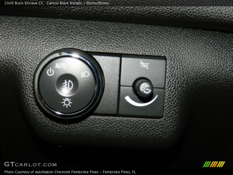 Carbon Black Metallic / Ebony/Ebony 2008 Buick Enclave CX