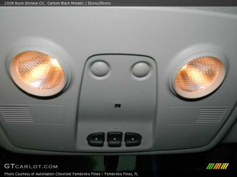 Carbon Black Metallic / Ebony/Ebony 2008 Buick Enclave CX
