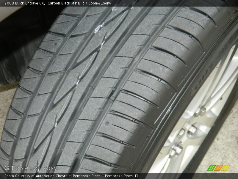 Carbon Black Metallic / Ebony/Ebony 2008 Buick Enclave CX