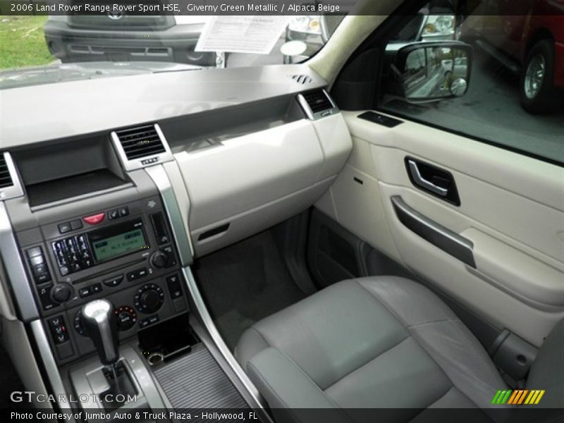 Giverny Green Metallic / Alpaca Beige 2006 Land Rover Range Rover Sport HSE
