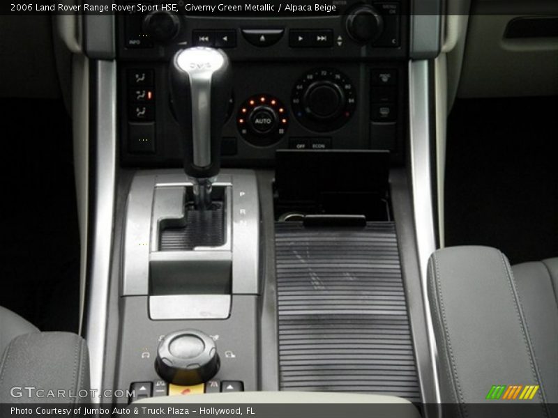 Giverny Green Metallic / Alpaca Beige 2006 Land Rover Range Rover Sport HSE