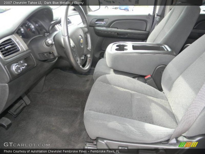 Dark Blue Metallic / Ebony 2007 Chevrolet Tahoe LS