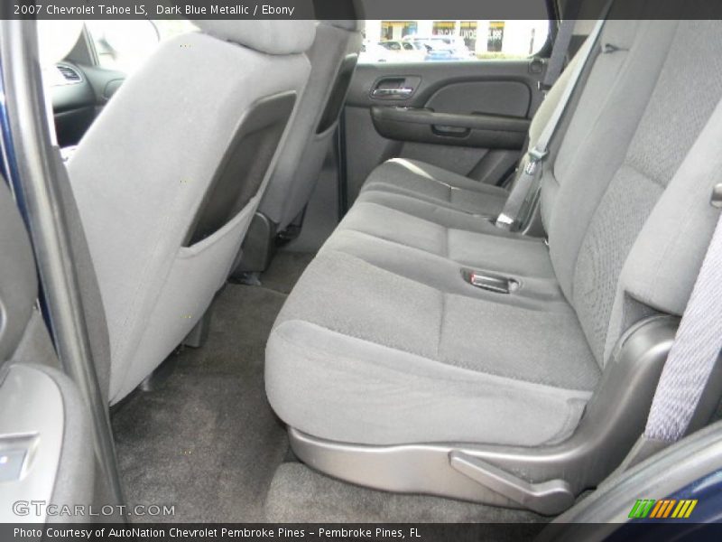 Dark Blue Metallic / Ebony 2007 Chevrolet Tahoe LS