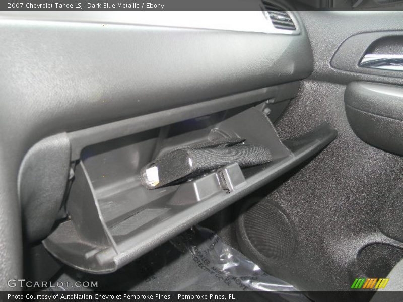 Dark Blue Metallic / Ebony 2007 Chevrolet Tahoe LS