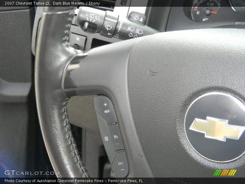 Dark Blue Metallic / Ebony 2007 Chevrolet Tahoe LS