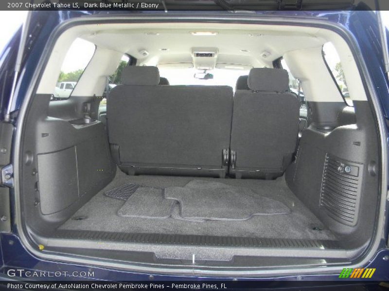 Dark Blue Metallic / Ebony 2007 Chevrolet Tahoe LS