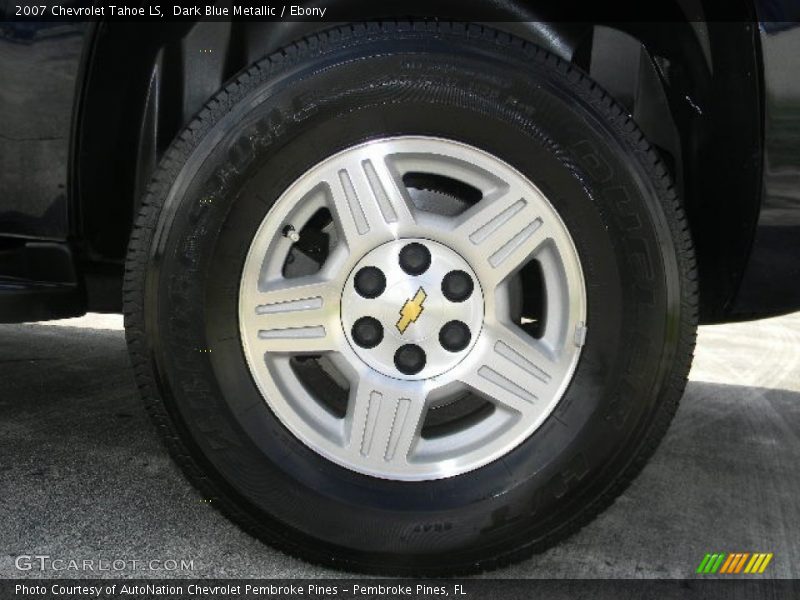 Dark Blue Metallic / Ebony 2007 Chevrolet Tahoe LS
