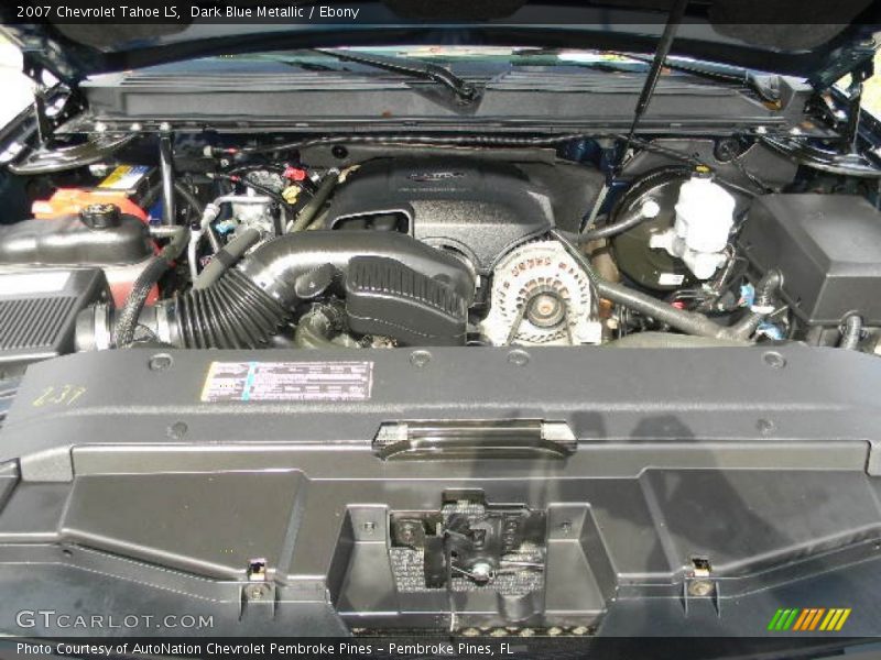 Dark Blue Metallic / Ebony 2007 Chevrolet Tahoe LS