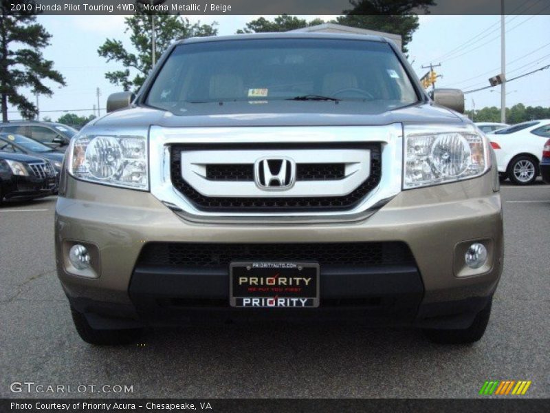 Mocha Metallic / Beige 2010 Honda Pilot Touring 4WD