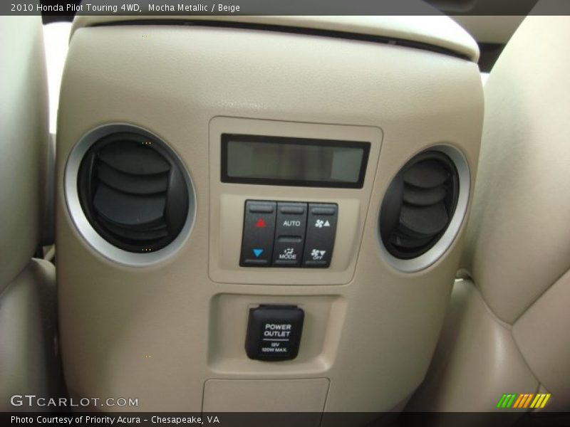 Mocha Metallic / Beige 2010 Honda Pilot Touring 4WD