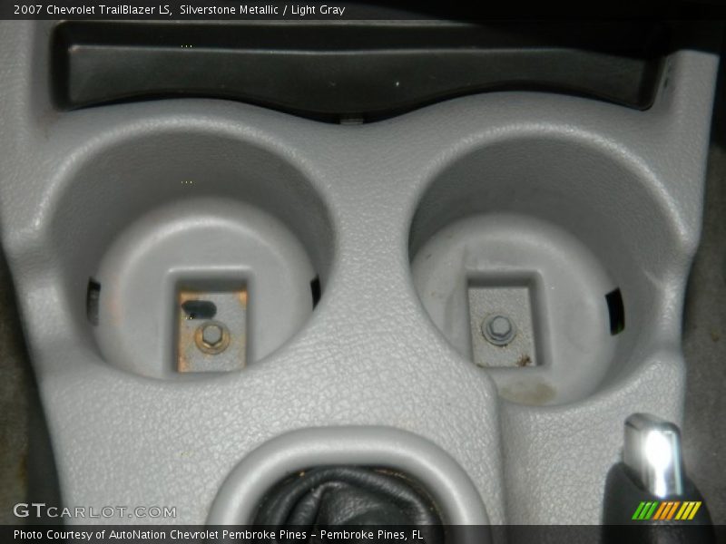 Silverstone Metallic / Light Gray 2007 Chevrolet TrailBlazer LS