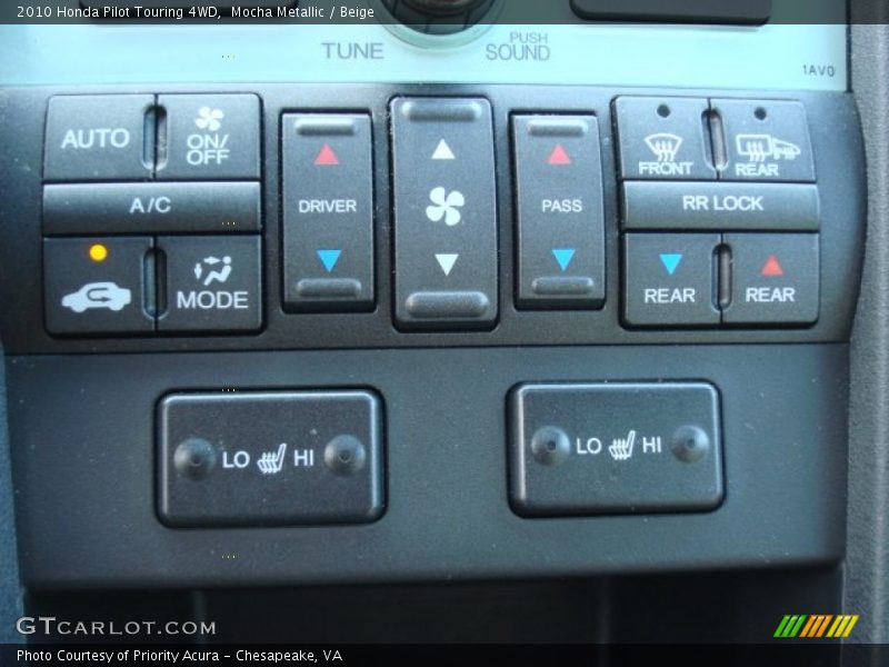 Mocha Metallic / Beige 2010 Honda Pilot Touring 4WD