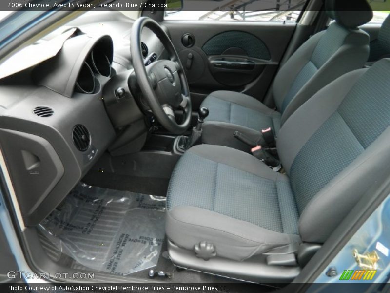 Icelandic Blue / Charcoal 2006 Chevrolet Aveo LS Sedan