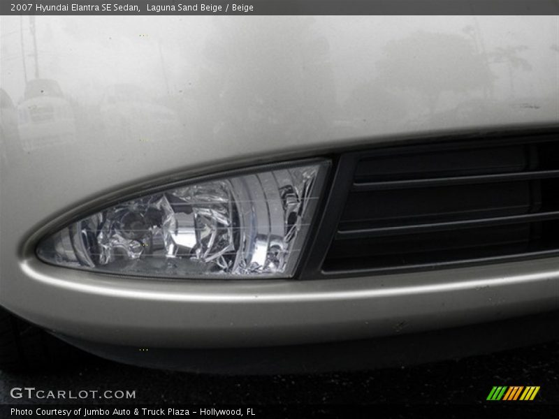 Laguna Sand Beige / Beige 2007 Hyundai Elantra SE Sedan