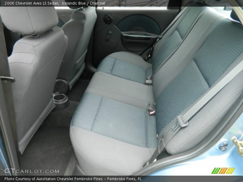 Icelandic Blue / Charcoal 2006 Chevrolet Aveo LS Sedan